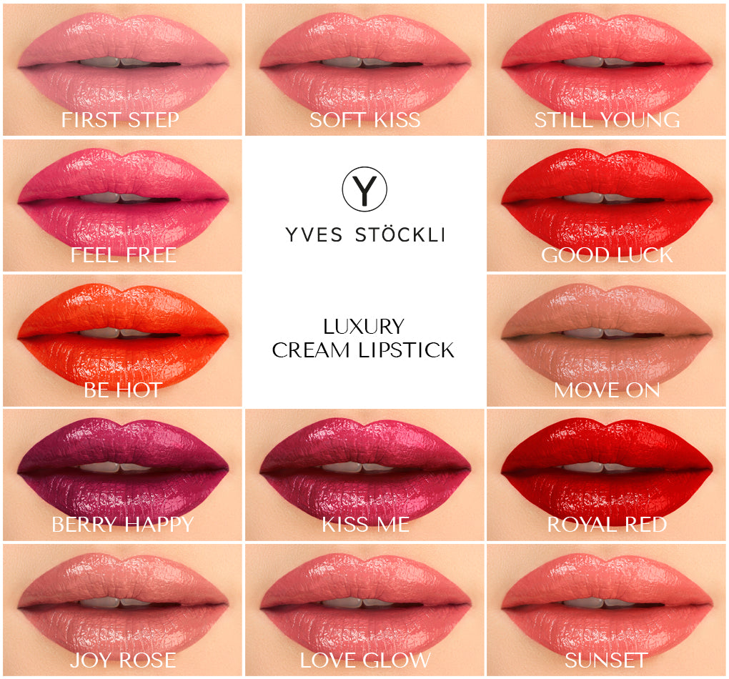 Übersicht Lipstick Luxury Cream