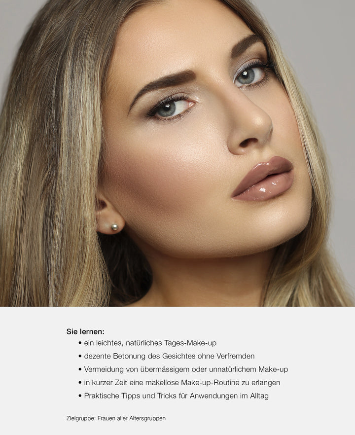 Schminkkurs Leichtes Tages - Make-up